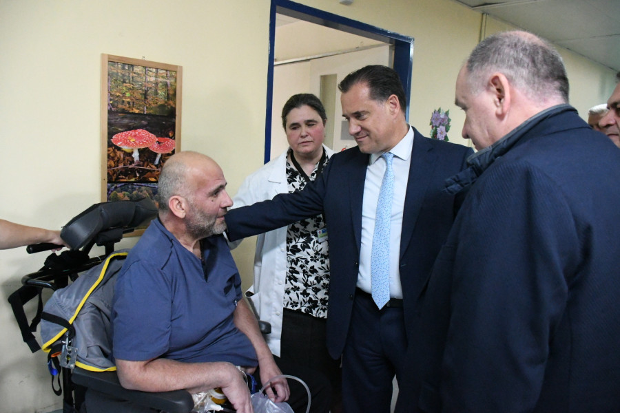 Επίσκεψη Γεωργιάδη στο ΚΕΦΙΑΠ Αμυνταίου: «Θα φτιάξουμε εδώ ένα κέντρο για όσους το έχουν ανάγκη»