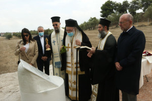 Τον θεμέλιο λίθο για το Κέντρο Αλτσχάιμερ, στο Δήλεσι, έθεσε ο αρχιεπίσκοπος Ιερώνυμος