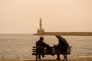 Κρήτη: Αποπνικτική η ατμόσφαιρα στο Ηράκλειο από την αφρικανική σκόνη