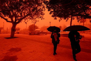 Κρήτη: Κατά 75 φορές ξεπέρασαν τα όρια ασφαλείας οι συγκεντρώσεις αφρικανικής σκόνης
