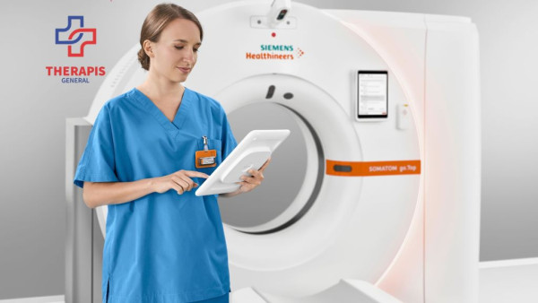 Ο νέος αξονικός τομογράφος SOMATOM go.Top της Siemens Healthineers εγκαταστάθηκε στο Therapis General Hospital