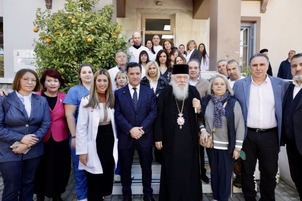 Επίσκεψη Γεωργιάδη-Ιερώνυμου στο Καρέλλειο Πρότυπο Κέντρο Αλτσχάϊμερ