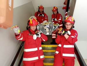 Άσκηση ετοιμότητας για σεισμό στο Δημαρχείο Ηρακλείου Αττικής από τον ΕΕΣ