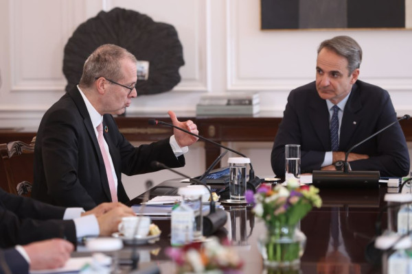 Συνάντηση Μητσοτάκη-Kluge στο Μαξίμου: «Αλλάζει η γενική αντίληψη για την υγεία στην Ελλάδα»