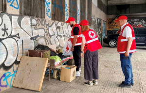 Δράση υποστήριξης 82 άστεγων συνανθρώπων μας στο κέντρο της Αθήνας από τον ΕΕΣ